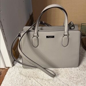 Kate Spade Light Gray Satchel